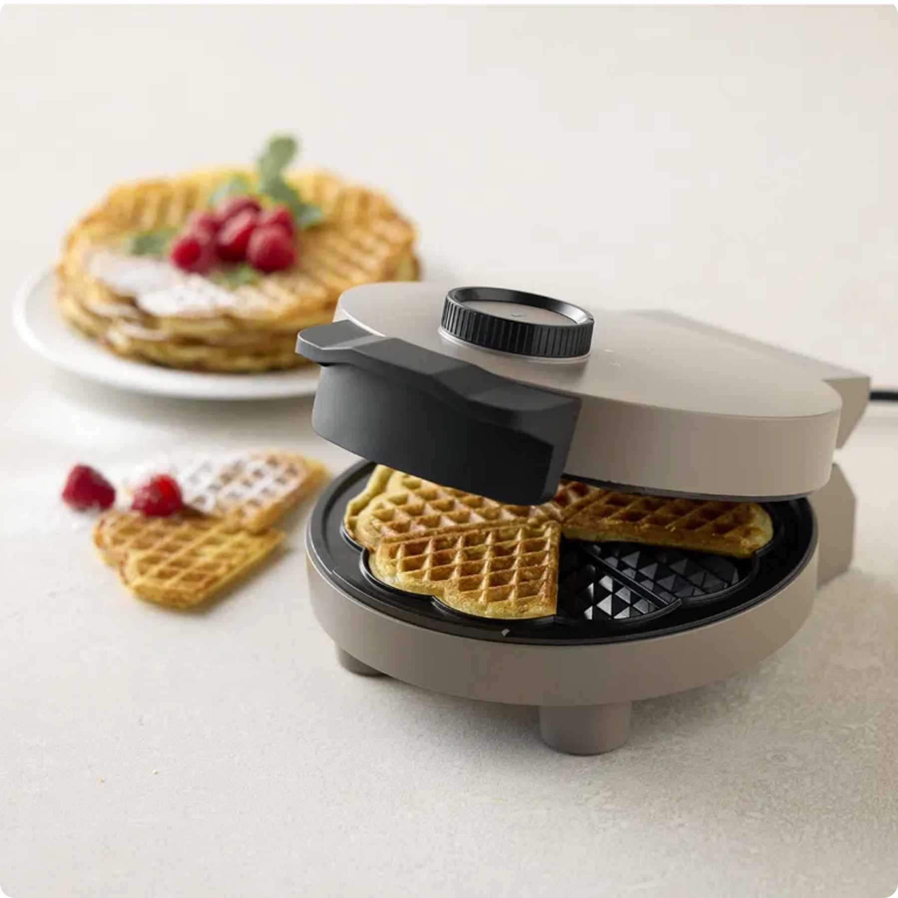 Blomsterbergs Vaffeljern 1000 watt Latte